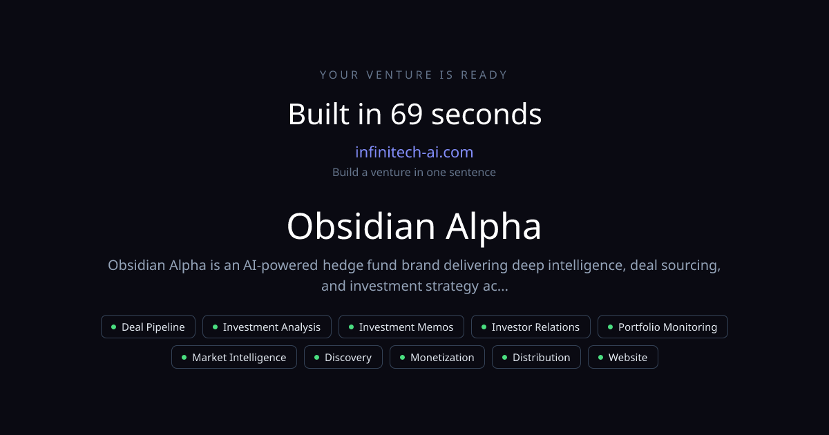 Obsidian Alpha